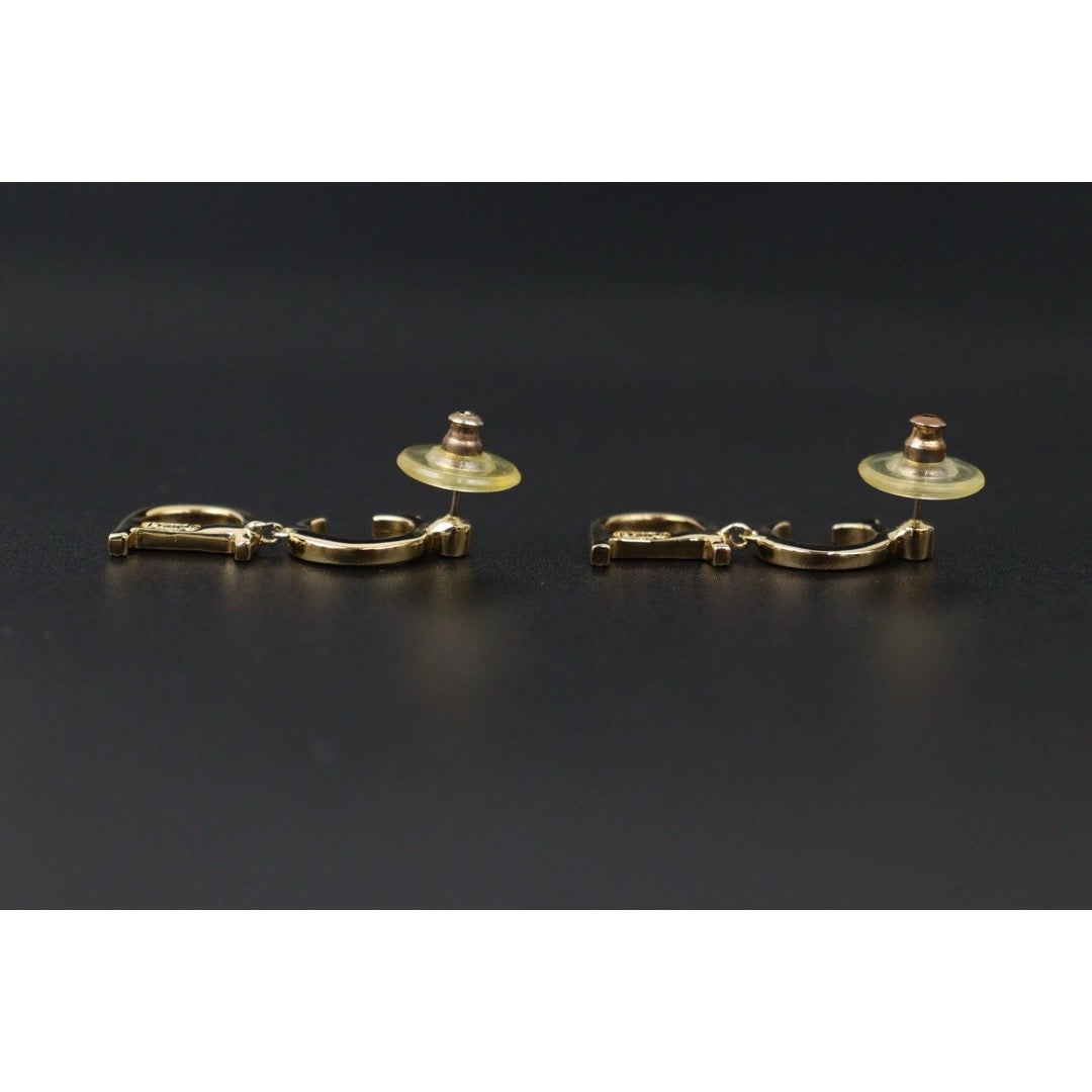 Very Good ( Rank A)｜ Dior CD Earring Gold Plated｜24101001