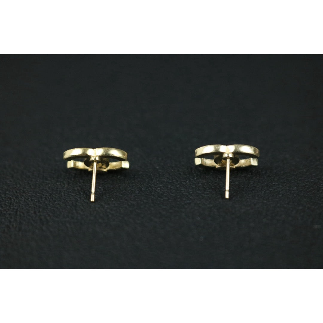 Include Authentic Detective Certificate of Authenticity｜Very Good ( Rank A) ｜CHANEL A13A COCO Mark Rhinestone Earrings Made In 2013 Year｜S26062501