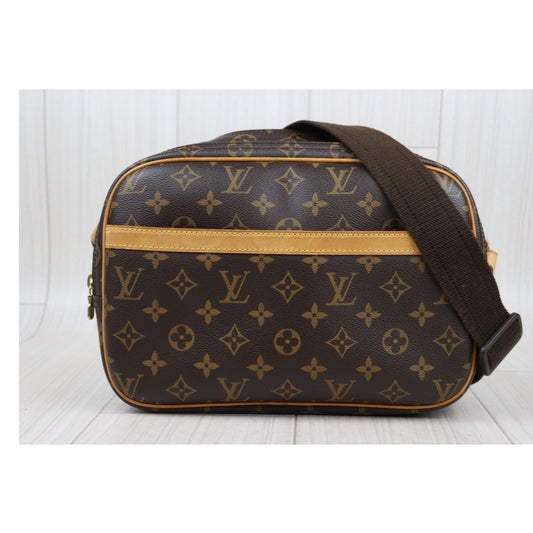 Rank A ｜ LV Monogram Reporter PM Shoulder Bag ｜24011209