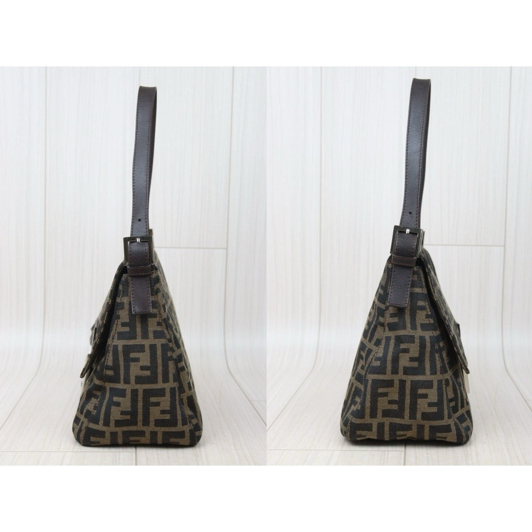 Very Good ( Rank A) ｜ FENDI Zucca Mamma Baguette Shoulder Bag ｜24091208