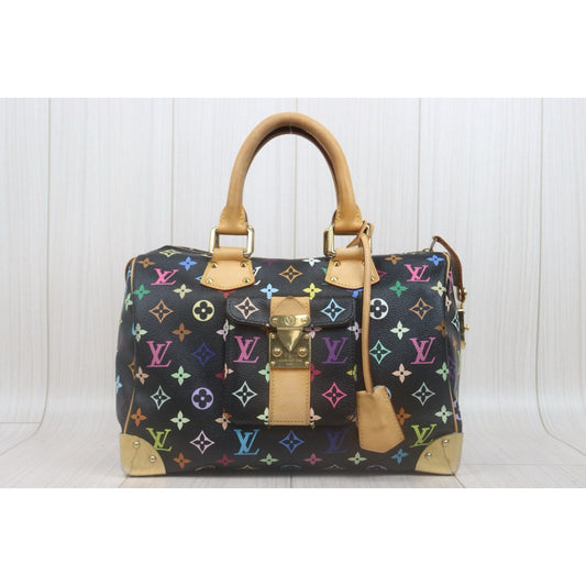 Good ( Rank AB) ｜ LV Monogram Multicolor Speedy 30 Handbag｜S25072902