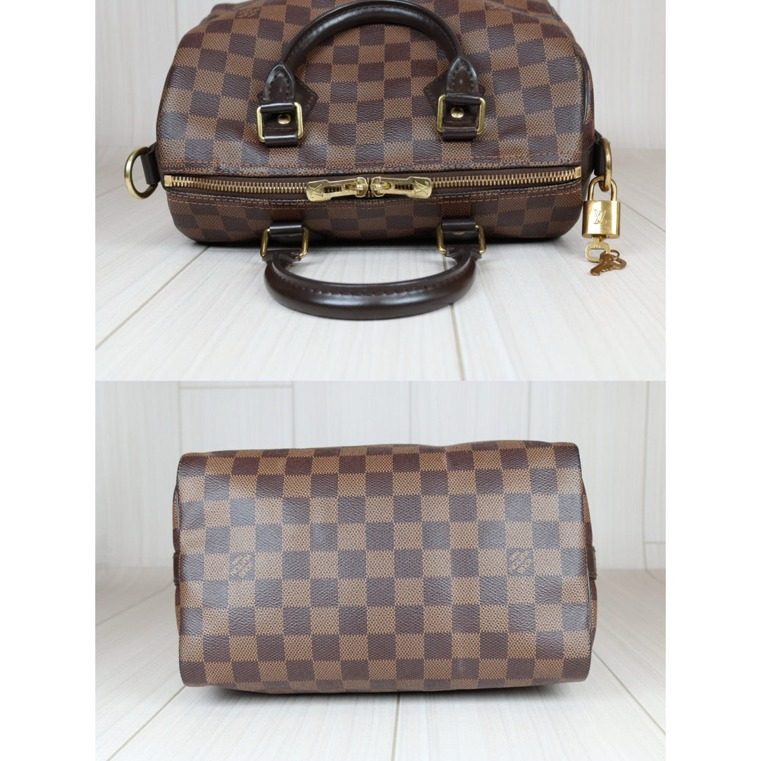 Good ( Rank AB)｜ LV Damier Speedy 25 Hand Bag With Shoulder Strap｜S24071431