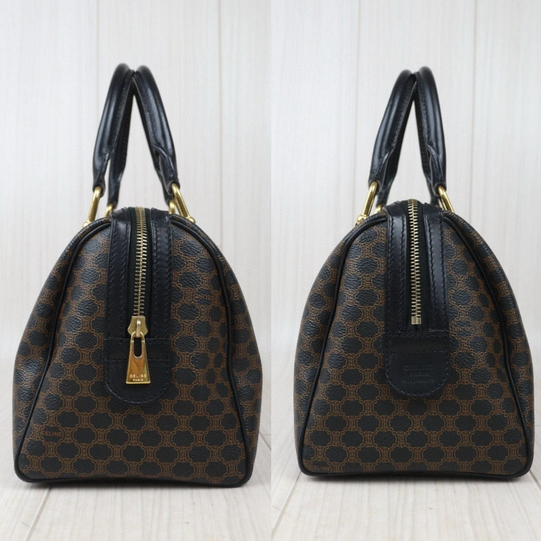 Rank AB ｜ CELINE Macadam Black Poston 25 Bag  ｜V24080807