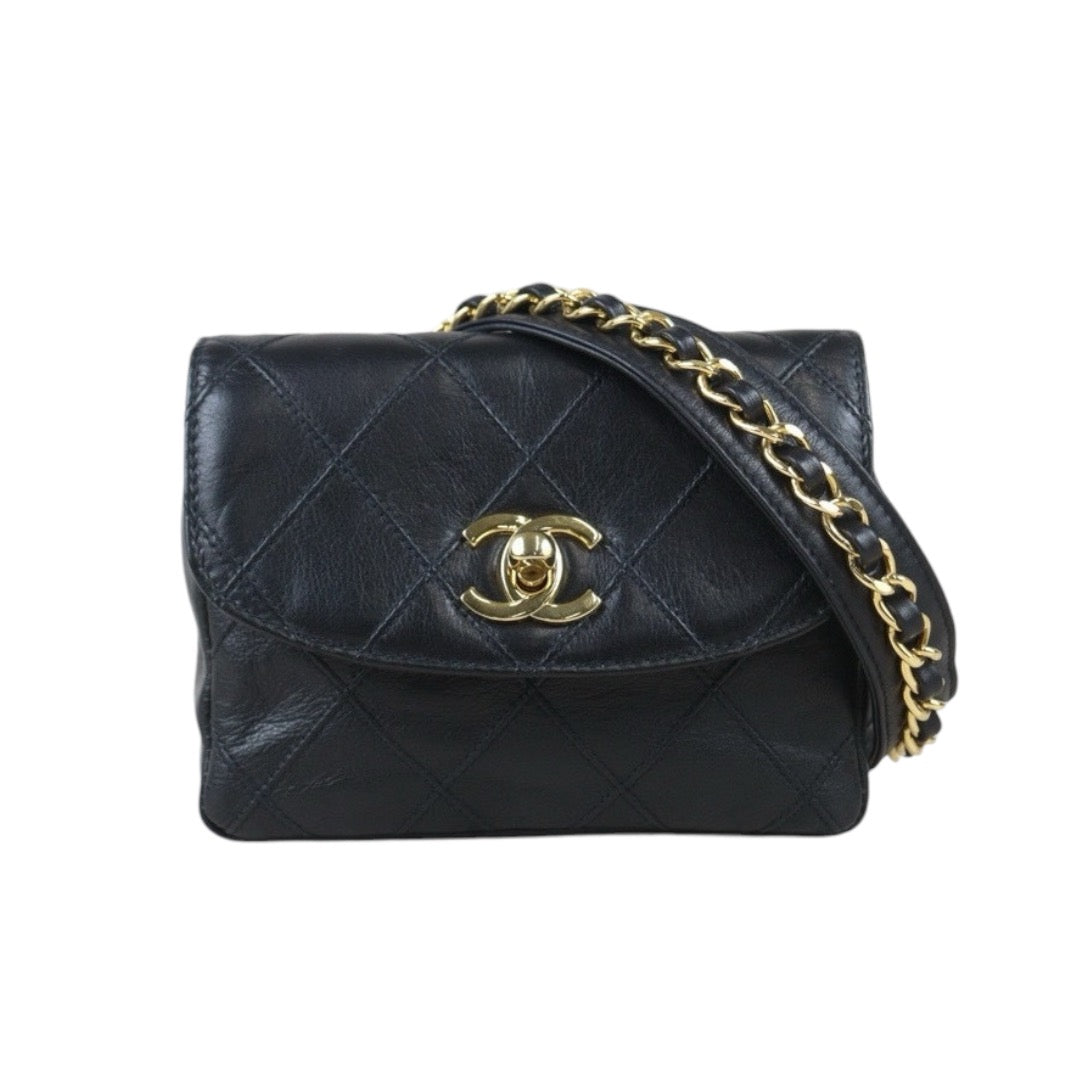 Very Good ( Rank A)｜ CHANEL  Matrasse Lambskin Waist Bag ｜24090516