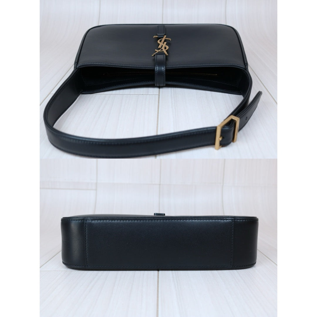 Very Good ( Rank A)｜ Saint Laurent YSL Leather Hobo Shoulder Bag｜S24100201