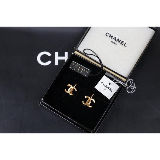 Rank A ｜CHANEL COCO Earrings 18k Gold Plated ｜24062019