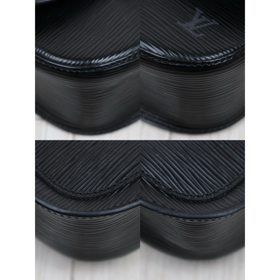 Good ( Rank AB)｜LV Epi Saint-Cloud PM Shoulder Bag Black｜25103005
