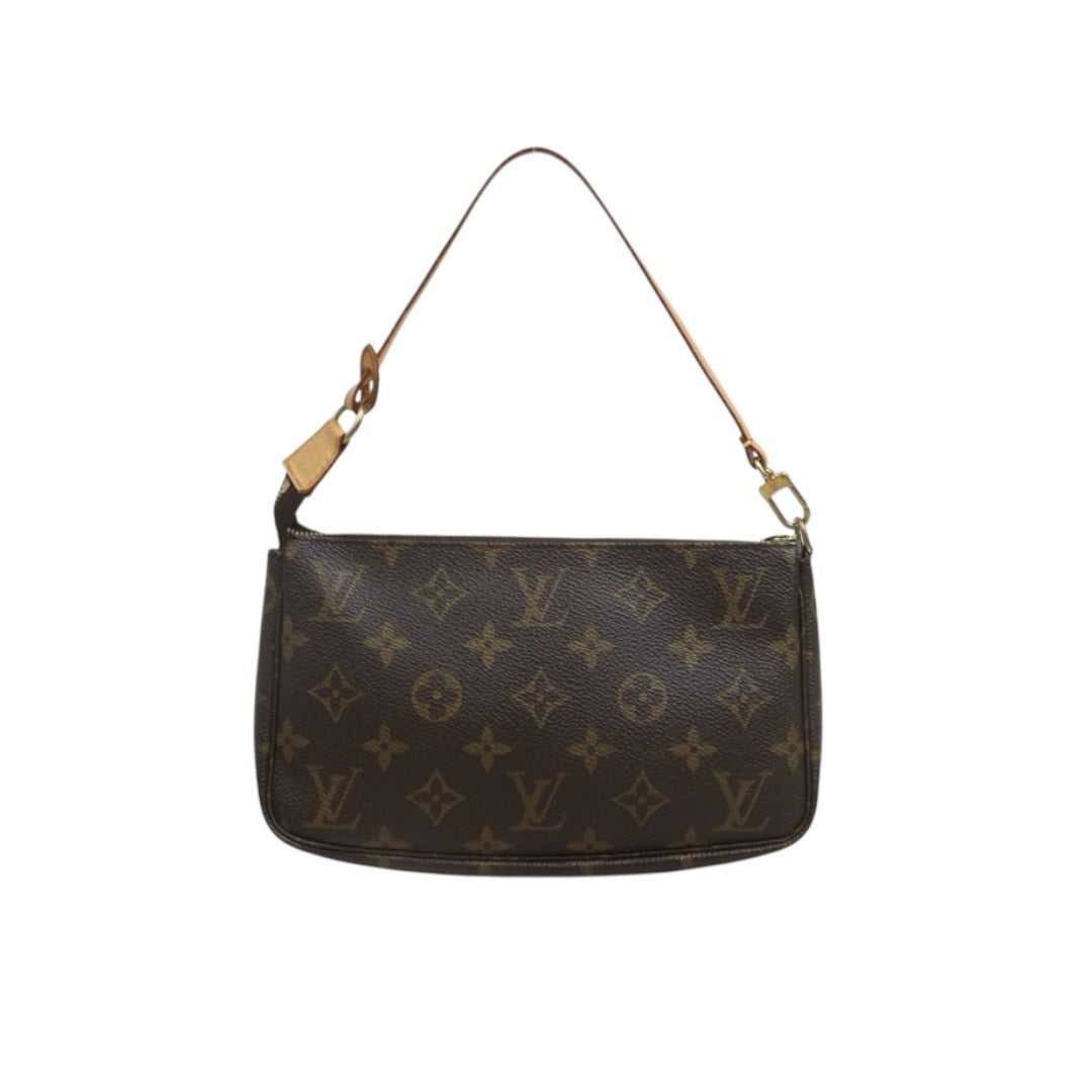 Include Entrupy Certificate of Authenticity｜Good ( Rank AB)｜Louis Vuitton Monogram Pochette Accessoire  ｜26081810