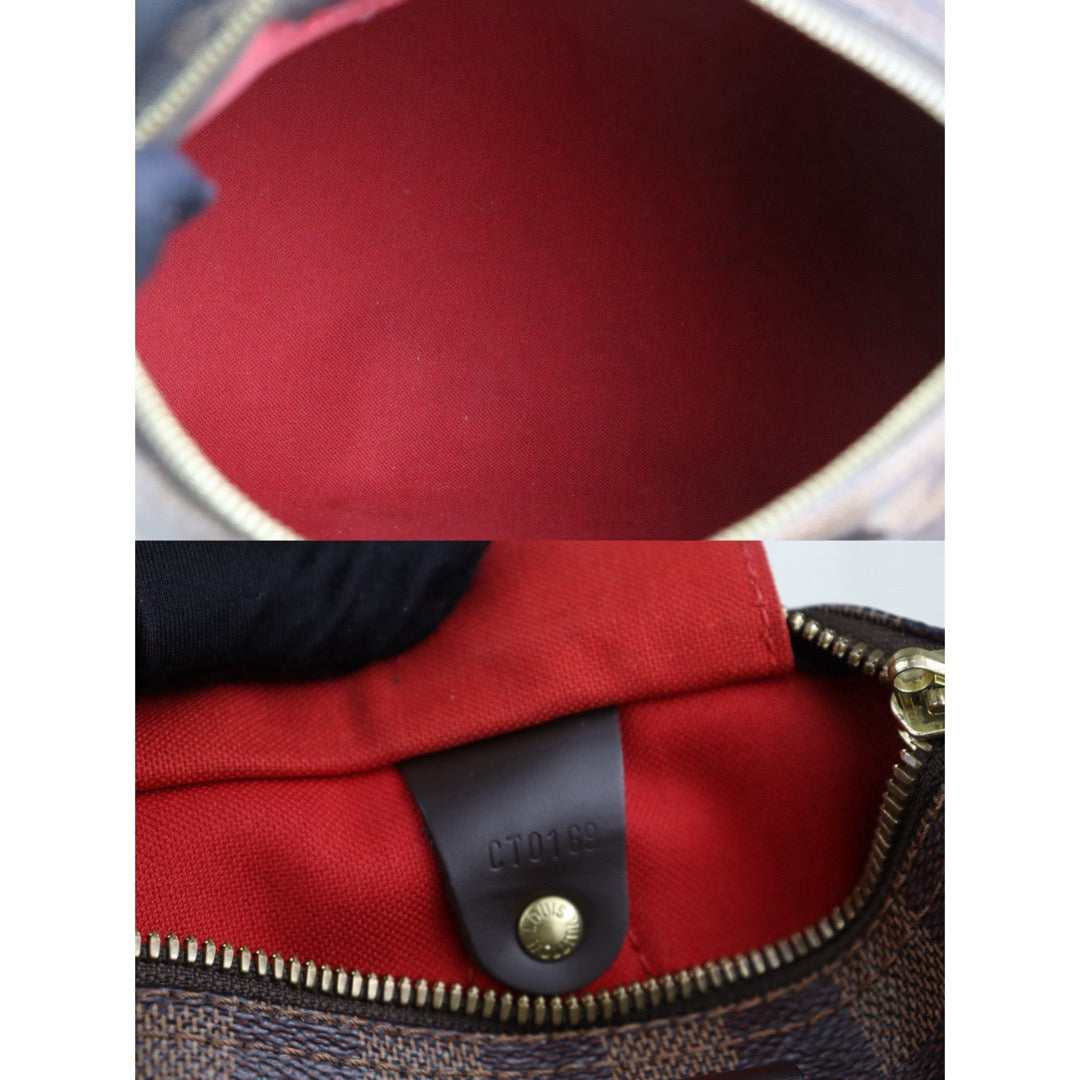 Good ( Rank AB)｜ LV Damier Speedy 25 Hand Bag With Shoulder Strap｜S25052705