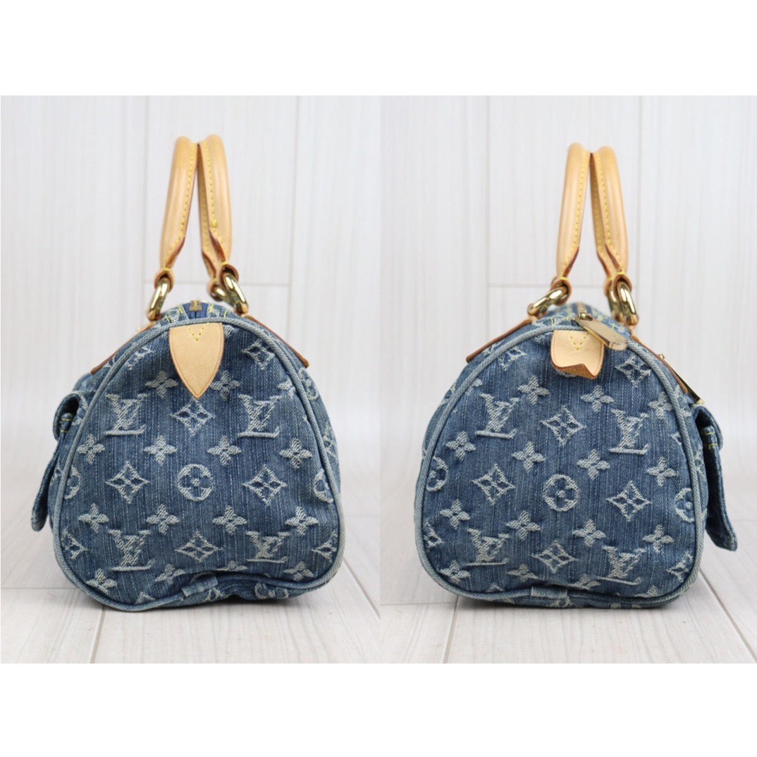 Rank AB ｜  LV Monogram Denim  Handbag   ｜23112918