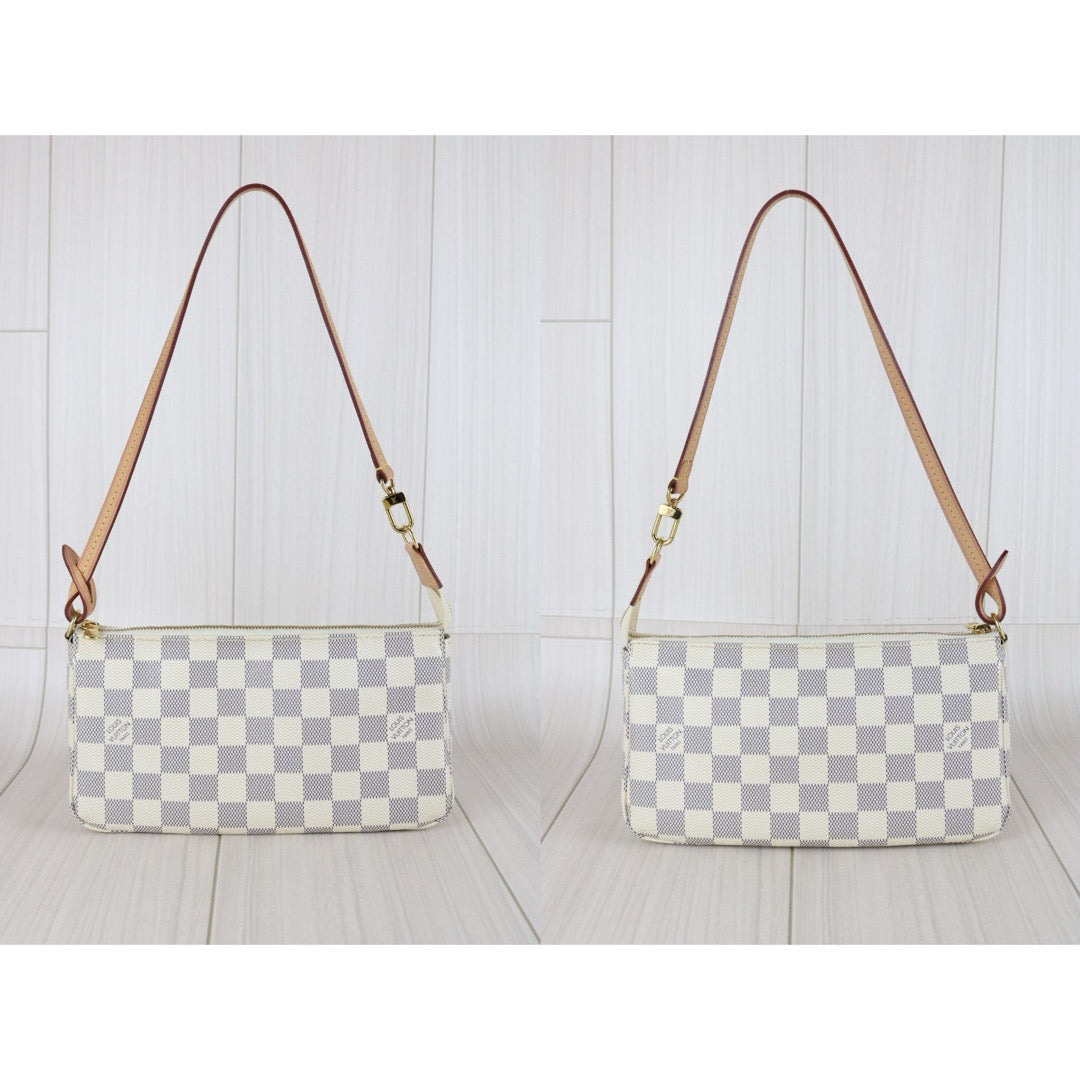 Very Good ( Rank A)｜Full Set LV Damier Azur Pochette Accessoires Current Model｜X25102309