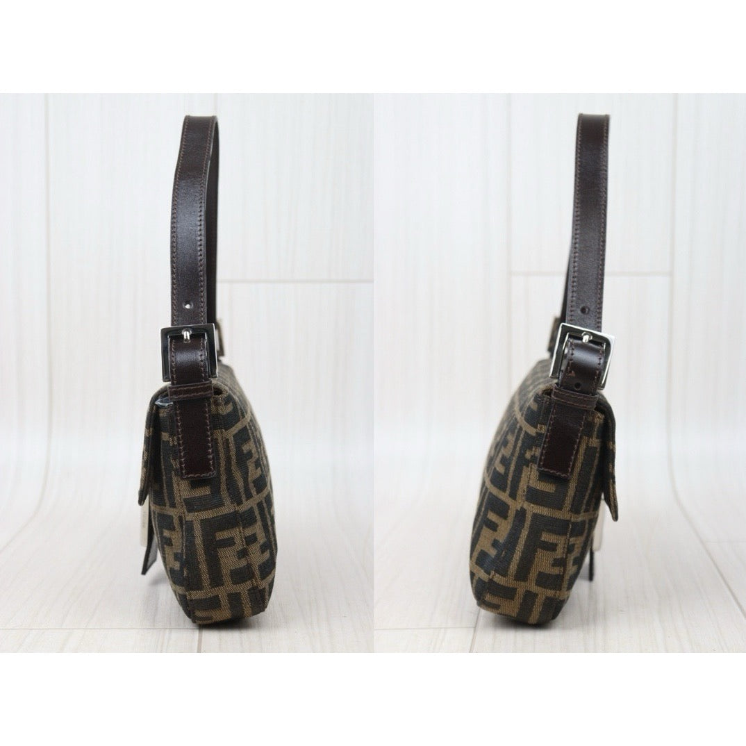 Very Good ( Rank A) ｜ FENDI Zucca Mamma Baguette Shoulder Bag｜24090504