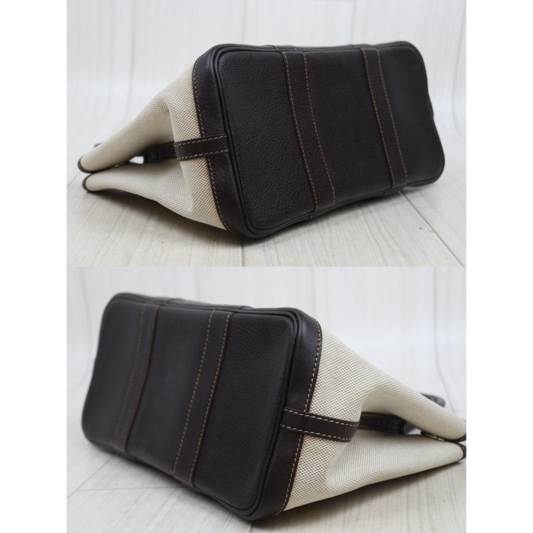 Good ( Rank AB)｜ HERMES Garden Party TPM Handbag □H Stamp Made In 2004 Year｜25091009