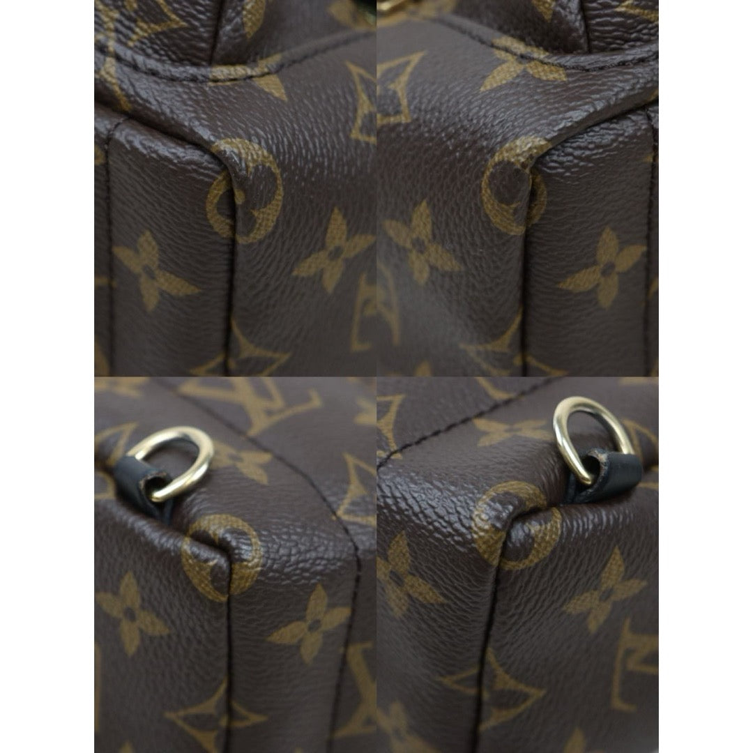 Very Good ( Rank A) ｜  LV Monogram Coated Canvas Mini Palm Springs Backpack｜S24121803