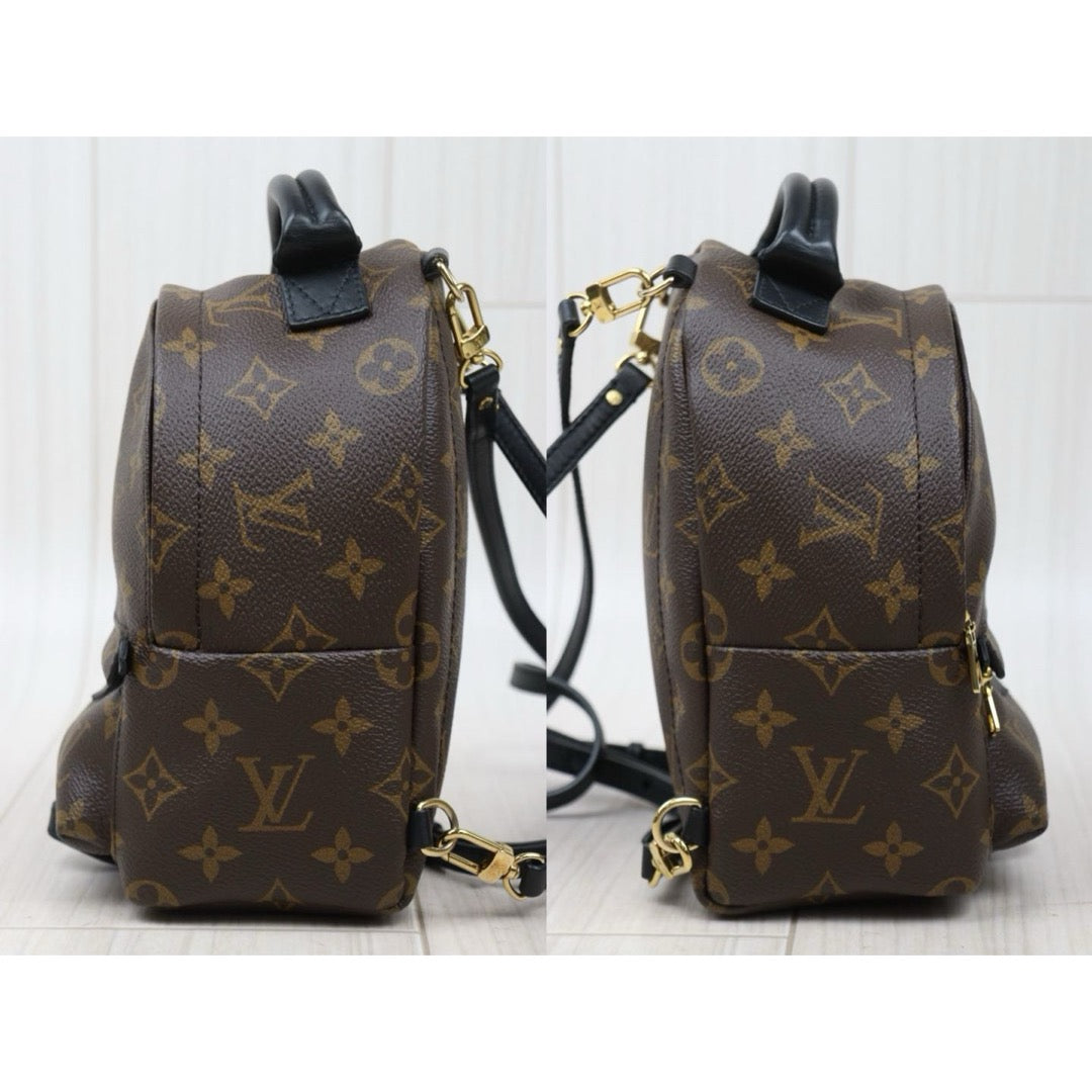 Very Good ( Rank A) ｜  LV Monogram Coated Canvas Mini Palm Springs Backpack｜S24121803