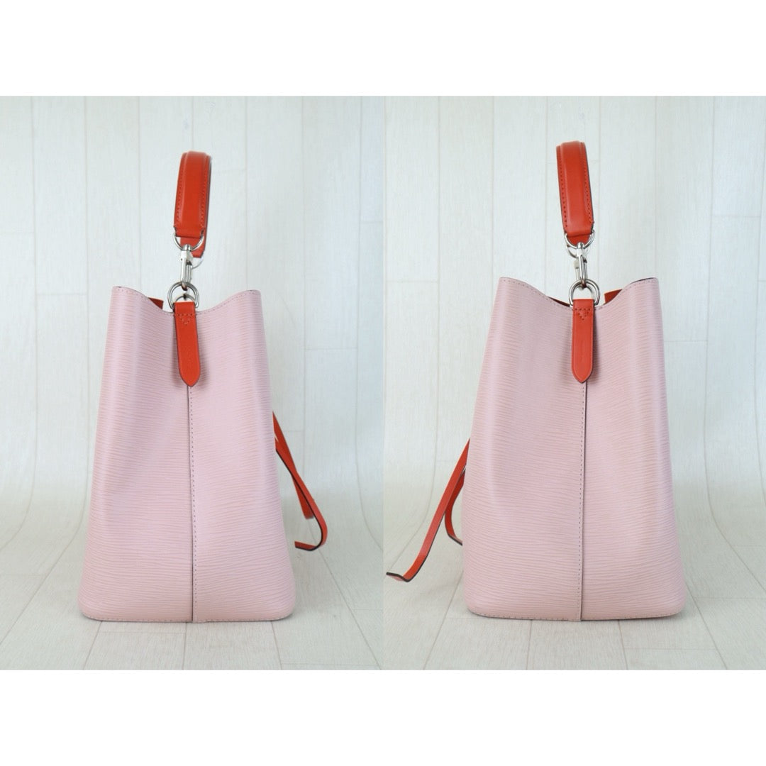 Include Entrupy Certificate of Authenticity｜Very Good ( Rank A)｜ Louis Vuitton Monogram Epi Neo Noe BB Handbag Shoulder Bag Pink IC Chips Model｜S26060124
