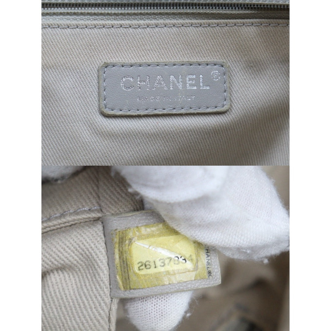 Good ( Rank AB)｜ CHANEL Canvas Tote Bag  Made In 2018-2019 Year｜P25062703