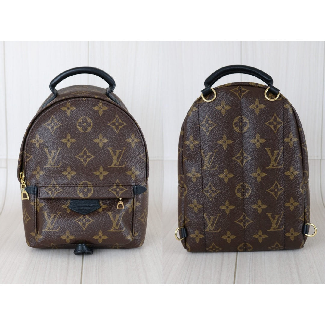 Very Good ( Rank A) ｜  LV Monogram Coated Canvas Mini Palm Springs Backpack｜X26030104