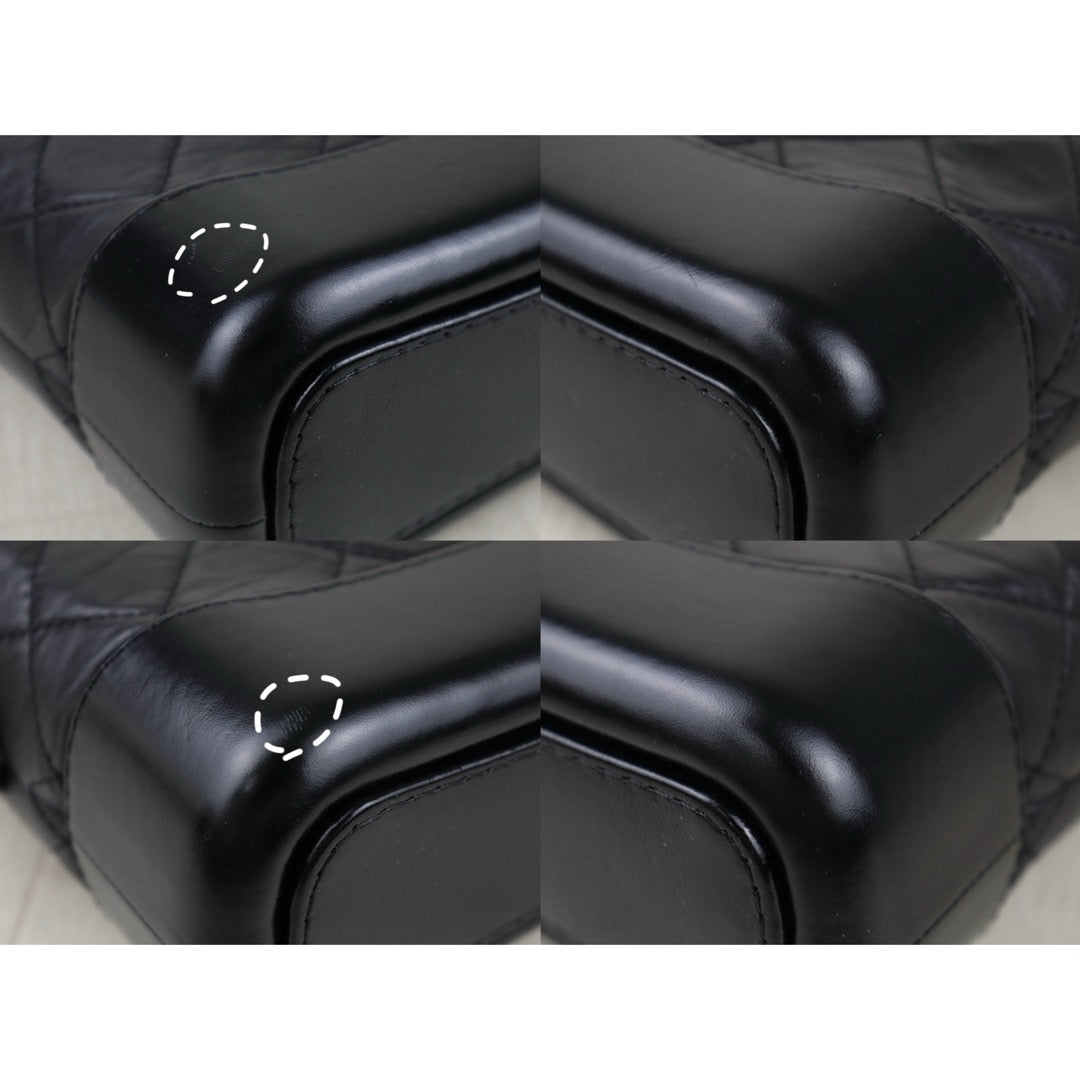 Include Entrupy Certificate of Authenticity｜Very Good ( Rank A) ｜CHANEL PM Gabrielle Calf Leather Shoulder Bag Black Made In 2020-2021Year｜S26062513
