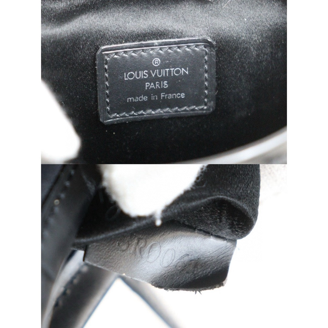 Very Good ( Rank A)｜ LV  Monogram Millennium Limited Edition Satin Mini Hand Bag Black｜25021004