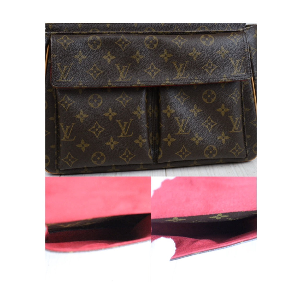 Rank AB ｜LV Monogram Viva Cite GM Shoulder Bag｜24011210