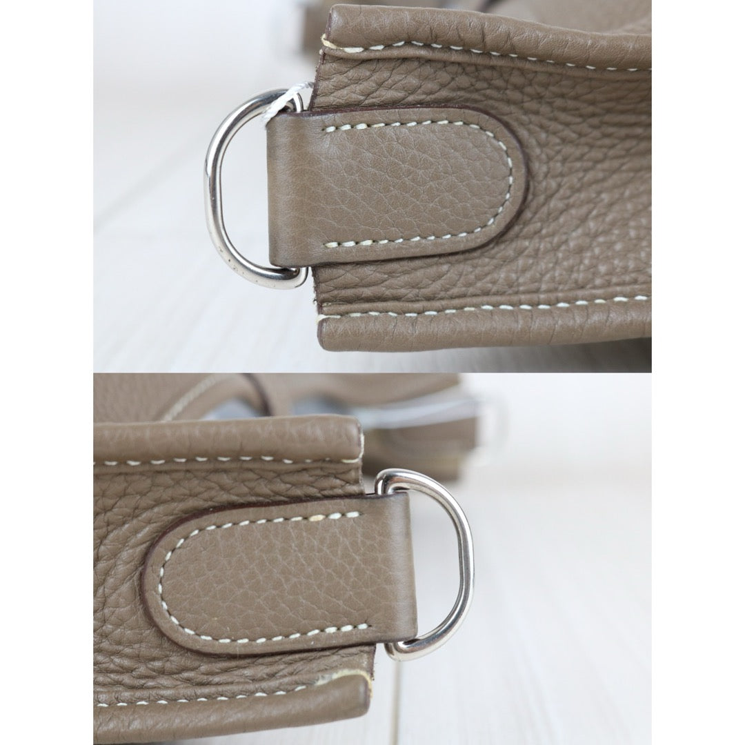 Very Good ( Rank A)｜ HERMES Evelyn 33 Shoulder Bag  C Stamp Grey ｜W25091102