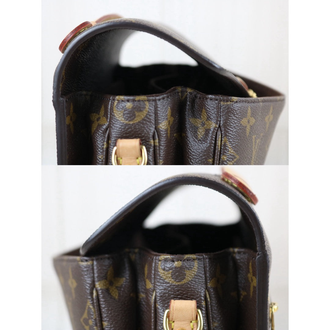 Include Entrupy Certificate of Authenticity｜Good ( Rank AB)｜Louis Vuitton Monogram Pichette Metis ShoulderBag IC Chips Model｜S26062901