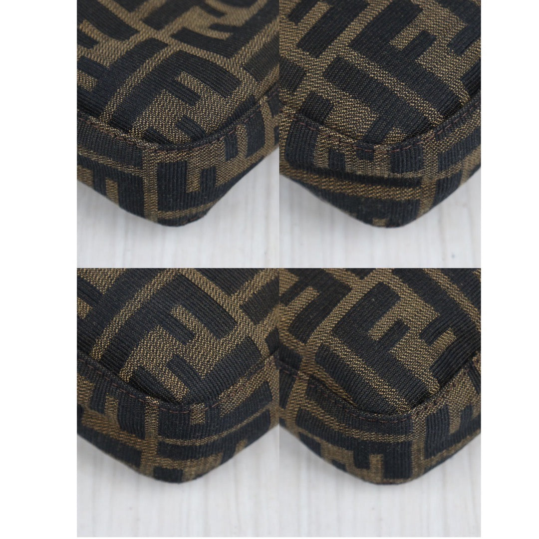 Rank A｜ FENDI Zucca Mamma Shoulder Bag ｜23112314