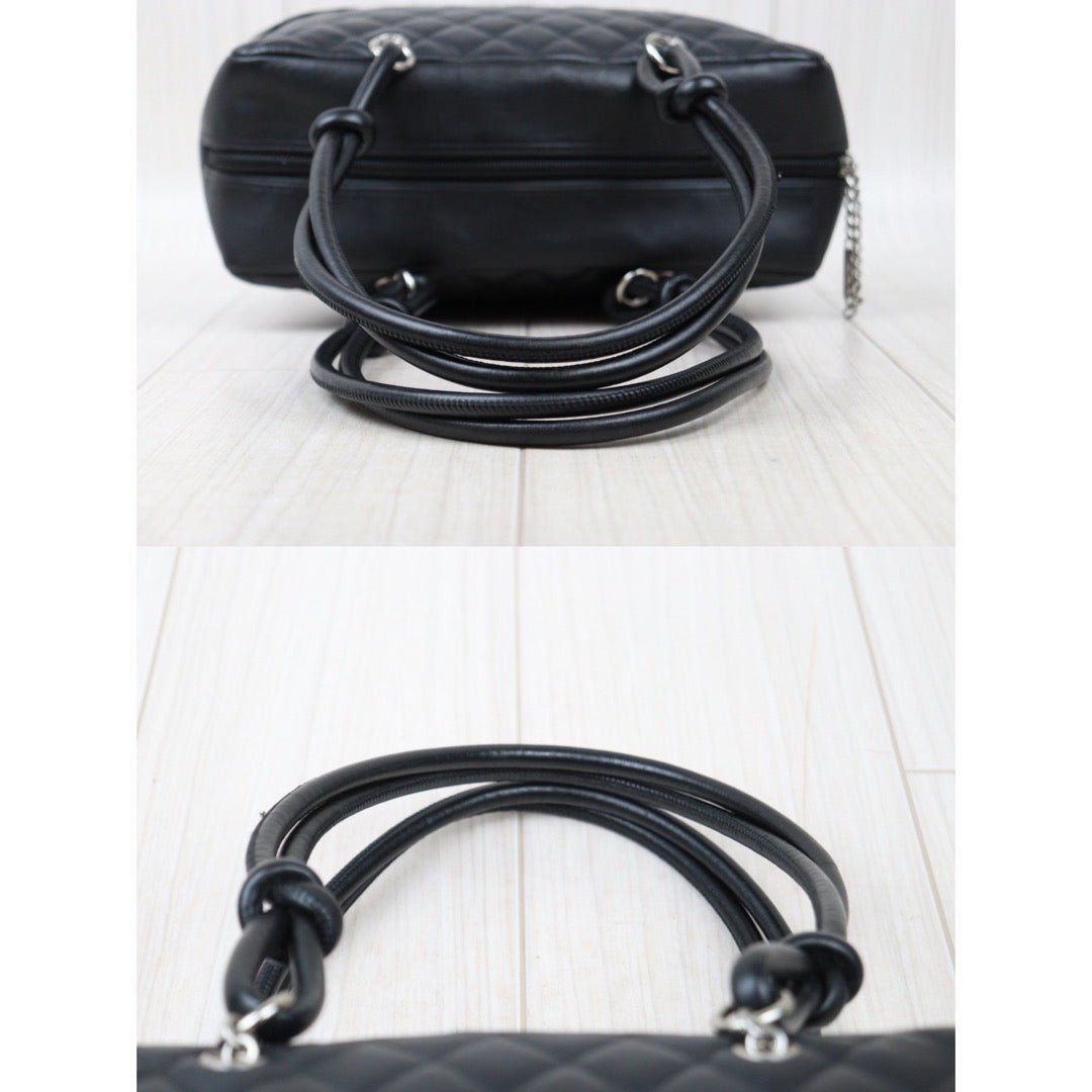 Rank AB ｜ CHANEL Cambon Line Bowling Bag Made In 2005～2006Year｜24060619