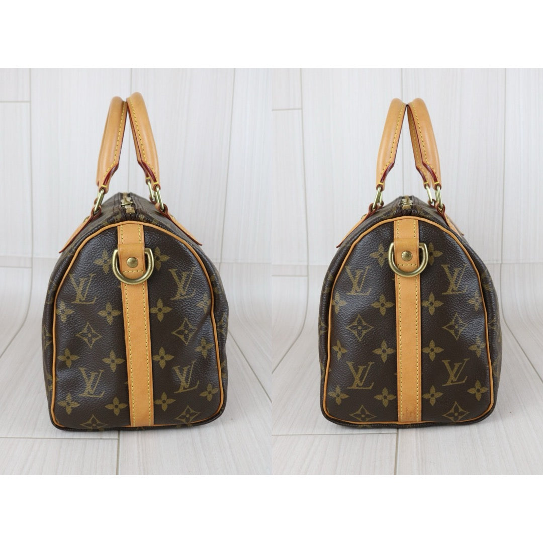 Good ( Rank AB) ｜ LV Monogram Speedy 25 Hand Bag With Shoulder Strap｜S25090505
