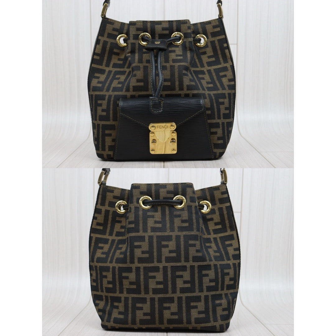 Very Good ( Rank A)｜ FENDI Zucca Mamma Mon Tresor Shoulder Bag｜25060511