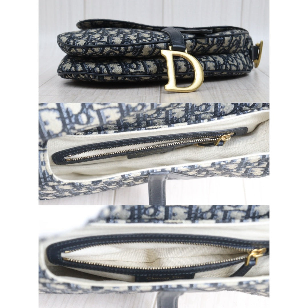 Very Good ( Rank A)｜Dior Trotter Saddle Shoulder Bag Medium｜S25081005