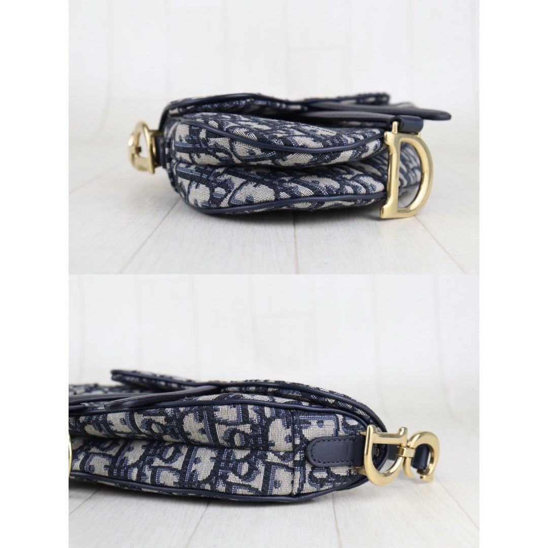 Very Good ( Rank A)｜Dior Trotter Saddle Shoulder Bag Small｜H25052610