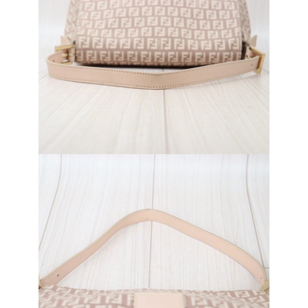 Rank A｜  FENDI Mamma Baguette Shoulder Bag Pink ｜24070919