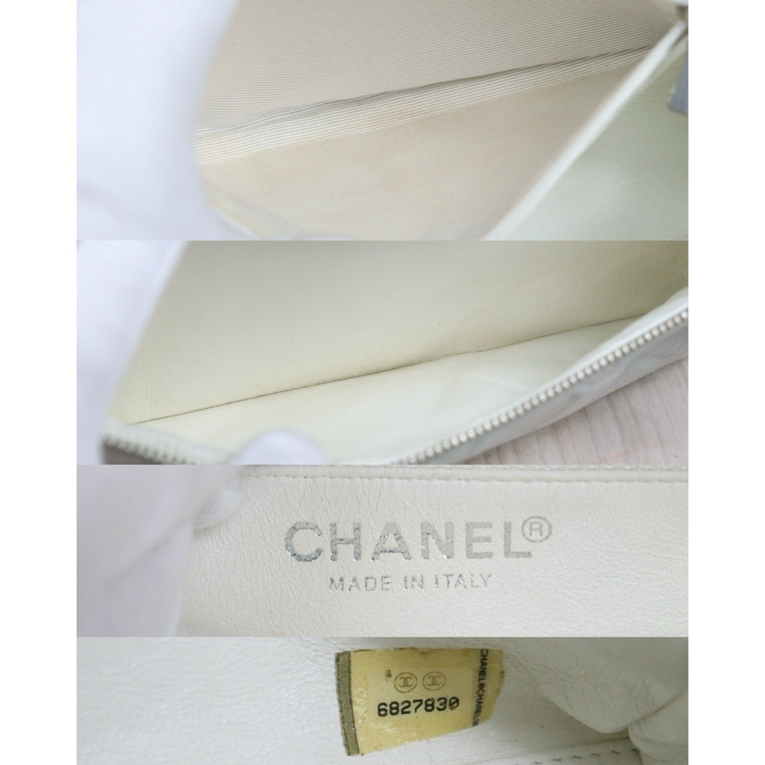 Include Entrupy Certificate of Authenticity｜Good ( Rank AB) ｜CHANEL Vintage Sports Line Quilted Canvas Bowling HanBag Made in 2000-2002 Year｜26082601
