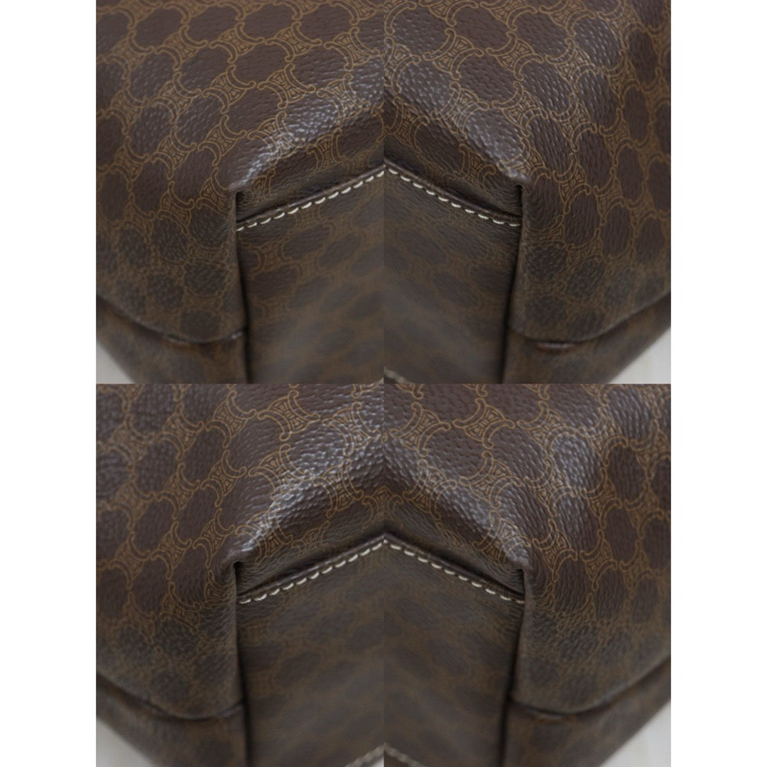 Include Entrupy Certificate of Authenticity｜Very Good ( Rank A)｜ CELINE Macadam Walking Handbag ｜26061205