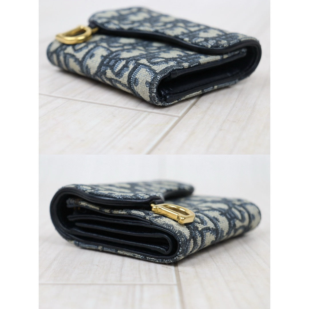 Good ( Rank AB)｜ Dior Trotter Trifold Wallet ｜25010908