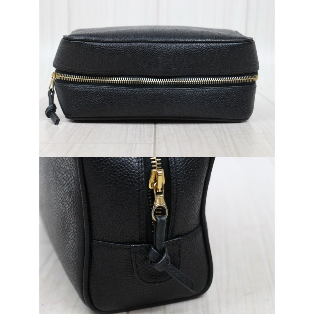 Very Good ( Rank A)｜ CHANEL Caviar Skin Vanity Handbag  Made In 1996～1997Year ｜25120607