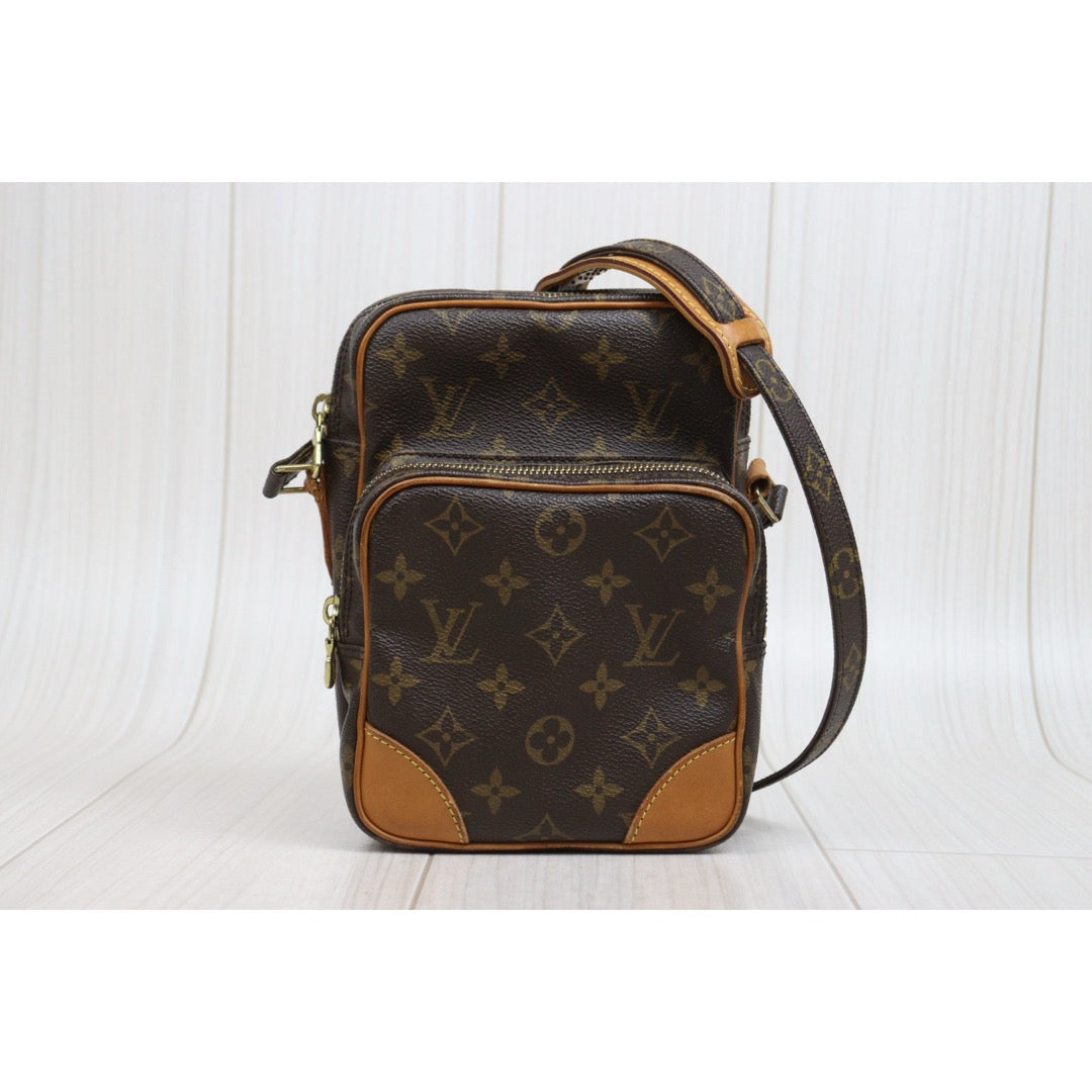 Include Entrupy Certificate of Authenticity｜Good ( Rank AB)｜ Louis Vuitton Monogram Amazon Shoulder Bag｜26032305