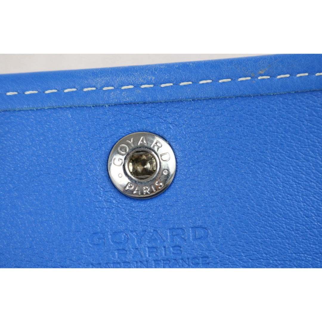 Include Entrupy Certificate of Authenticity｜Good ( Rank AB)｜ Goyard Anjou Mini Tote Bag Blue｜X26051706