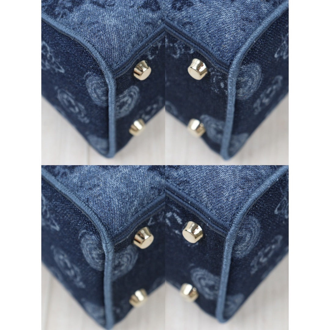 Rank SA ｜  Dior Denim  Embroidered Handbag With Shoulder Bag ｜P24051324