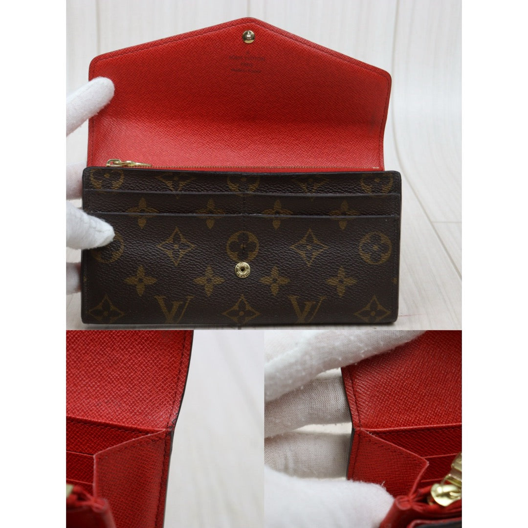 Good ( Rank AB)｜  LV Monogram Sarah Long Style Wallet ｜25120606