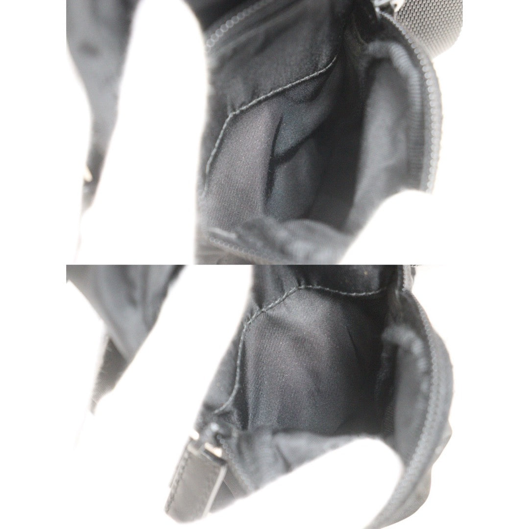 Include Entrupy Certificate of Authenticity｜Good ( Rank AB) ｜Prada  Nylon Black Shoulder Bag｜26100803