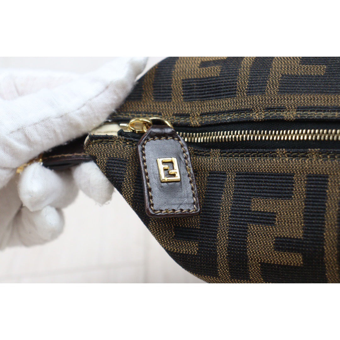 Rank A ｜ FENDI PM Zucca Handbag ｜24050606