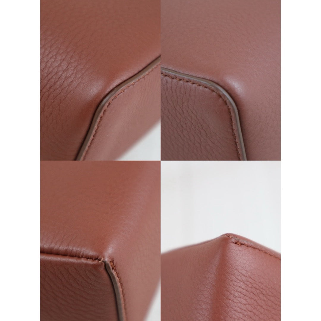 Excellent（Rank SA）｜Loro Piana Extra Pocket 19 Leather Top Handle Bag Shoulder Bag Brick Red ｜W25070804