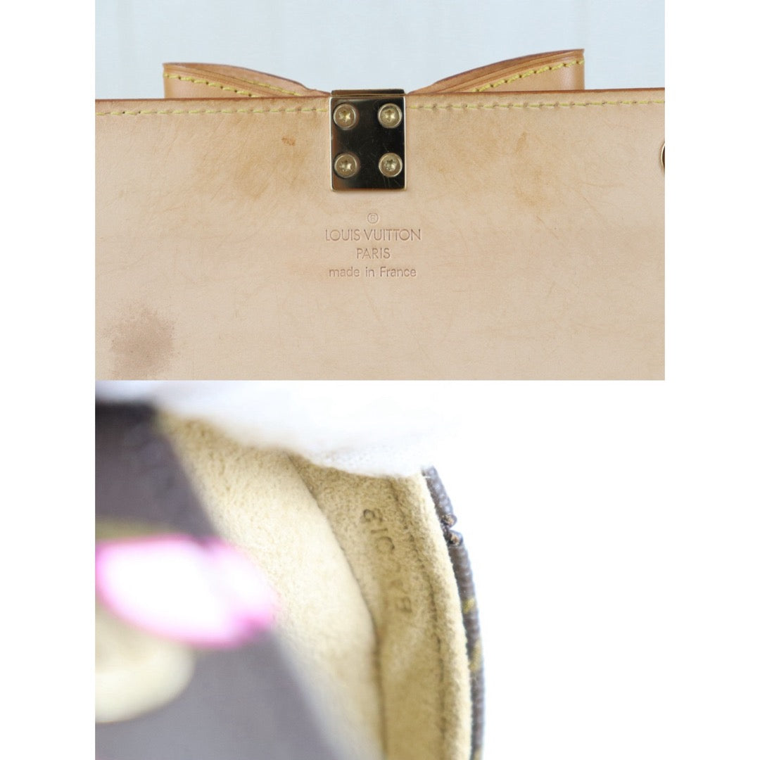 Include Entrupy Certificate of Authenticity｜Good ( Rank AB)｜Louis Vuitton Takashi Murakam Monogram Cherry Blossom Papillon Hand Bag｜Z26091505