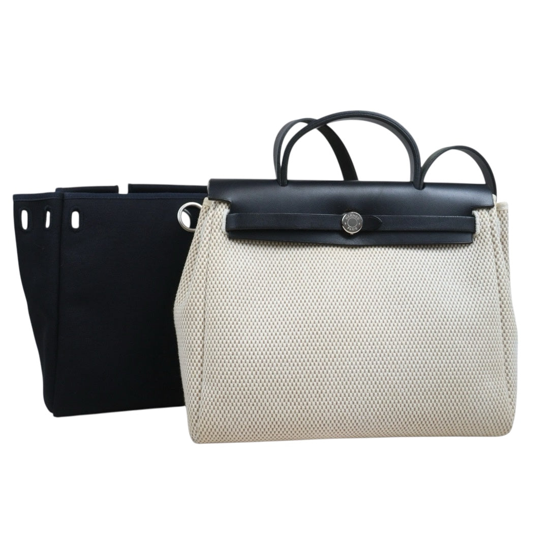 Very Good ( Rank A) ｜ HERMES Herbag PM □F Shoulder Bag  Made In 2002 Year｜25100901