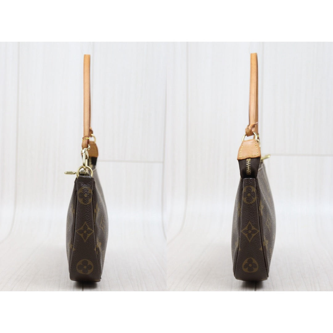 Include Entrupy Certificate of Authenticity｜Good ( Rank AB)｜Louis Vuitton Monogram Pochette Accessoires ｜26040806