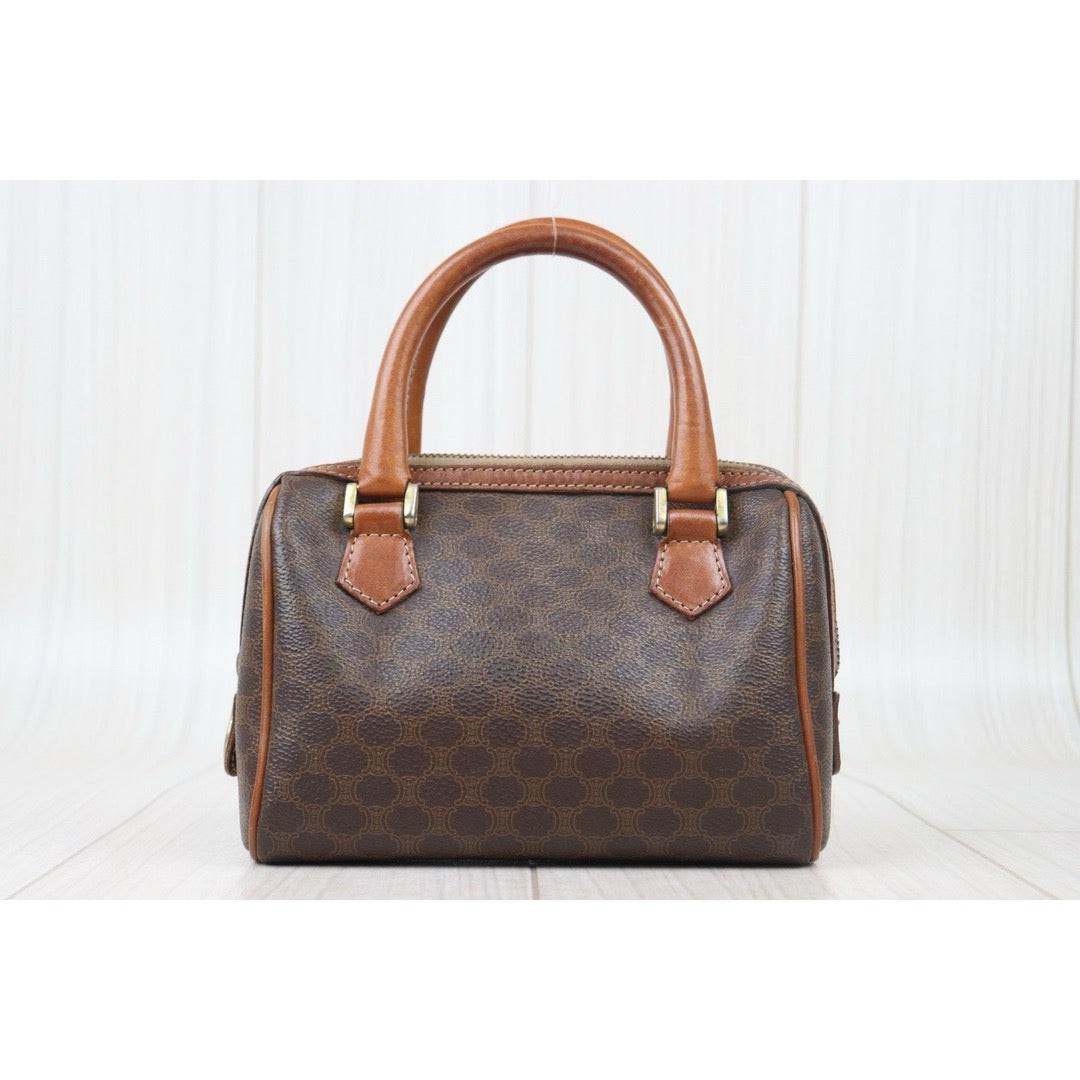 Good ( Rank AB)｜CELINE Macadam Poston 18 Bag Hand Bag｜24101721