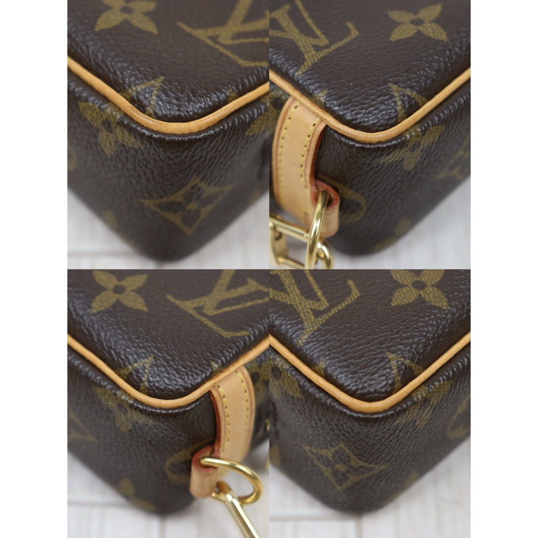 Good ( Rank AB) ｜ LV Monogram Truth Wapiti Pouch Makeup Pouch Mini Bag ｜25052918